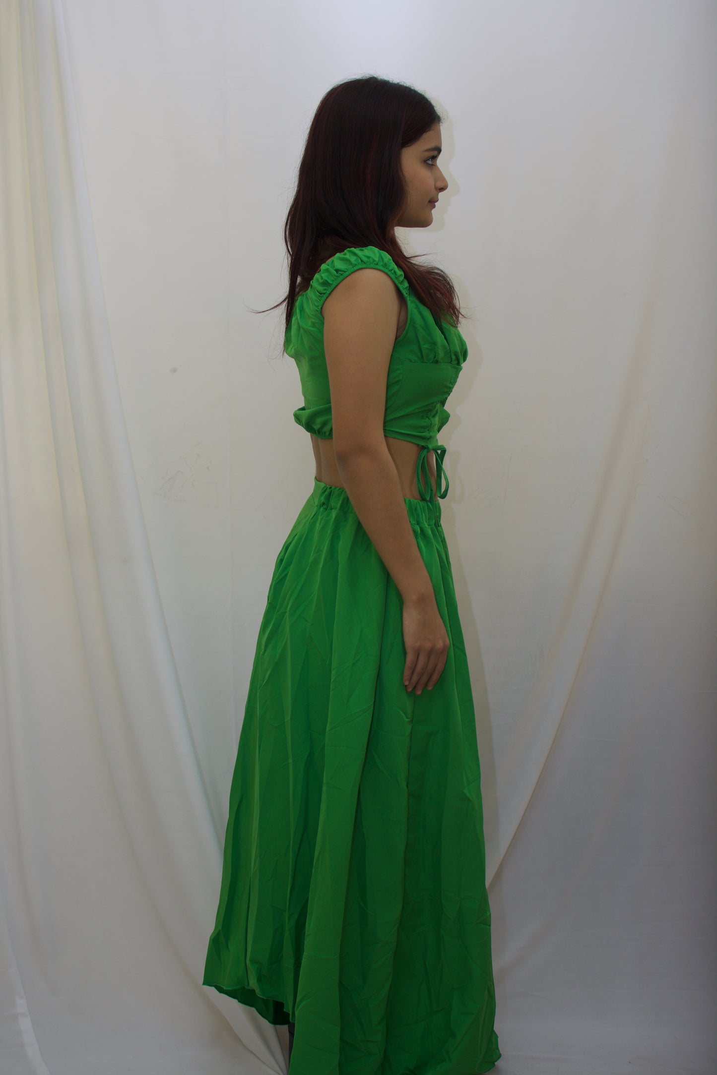 Emerald Elegance Two-Piece Set