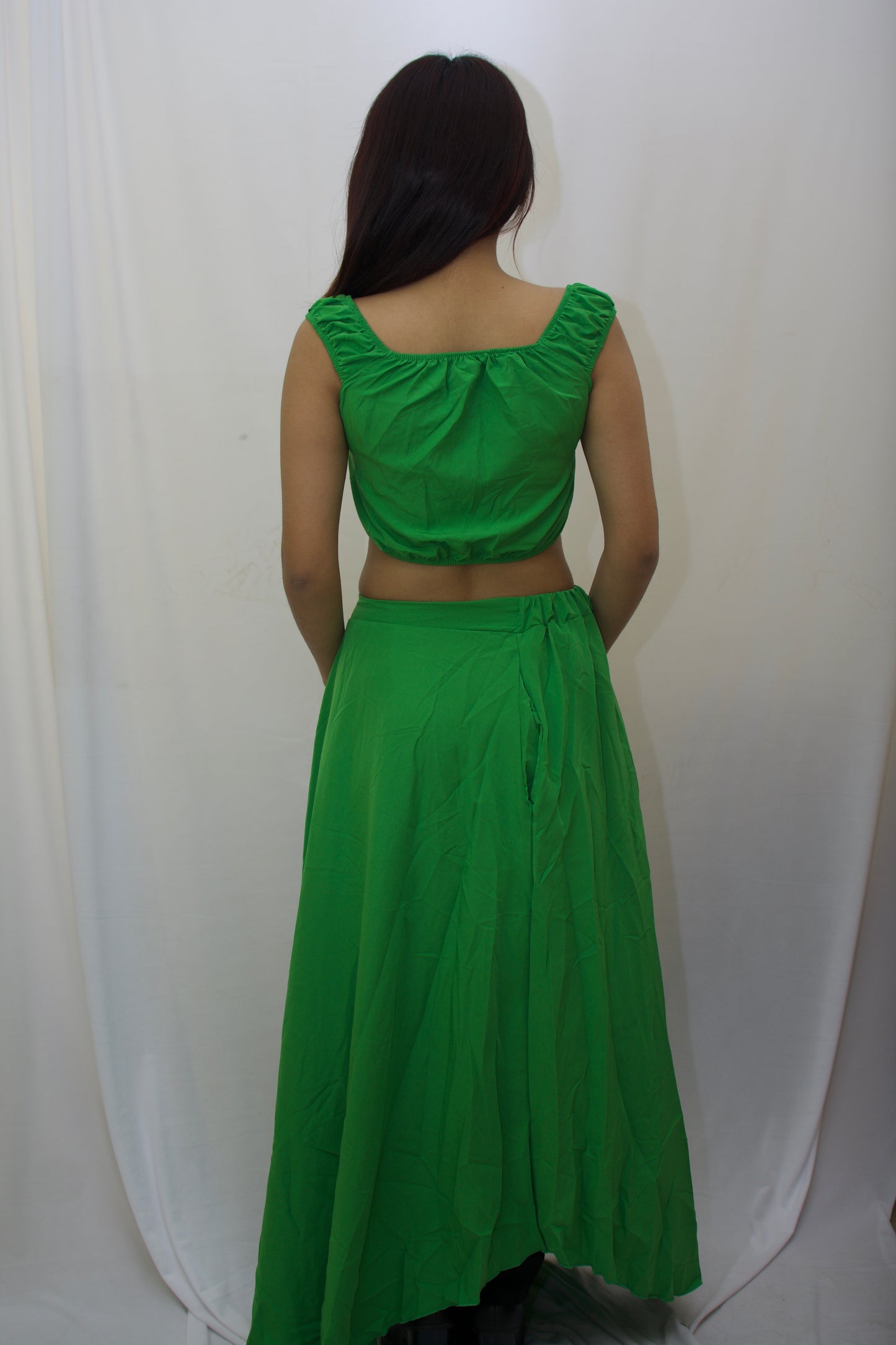 Emerald Elegance Two-Piece Set