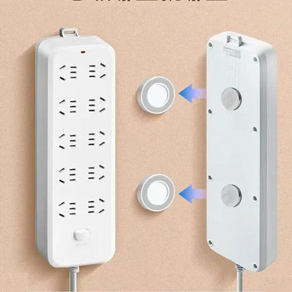Magnetic Wall Mount Hook & Organizer (4pc)